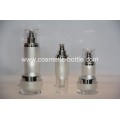 bottles and jars for cosmetics in oval shape(FA-10)